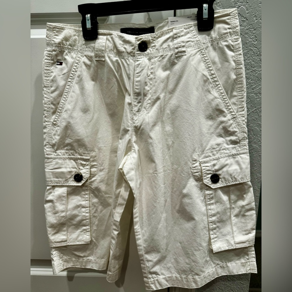 Brand new Tommy Hilfiger White shorts Size 14